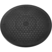 OEM Base girevole con cuscinetti a sfere in acciaio per tavolo e credenza, colore nero