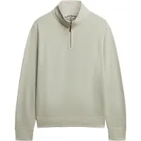 Superdry per uomo. M2014346A Felpa con mezza zip Classic Essential beige (XXL), Casual, Cotone