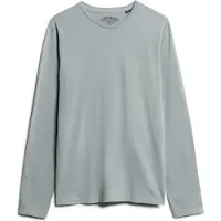 Superdry per uomo. M6010879A Maglietta Classic Essential blu (XL), Casual, Cotone, Manica lunga