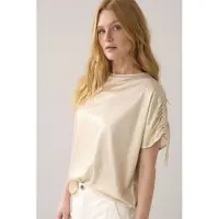 Summum Woman Top Coated Viscose Linen Ivory Taglia: M | Magliette intime Outlet | Donna | Bianco