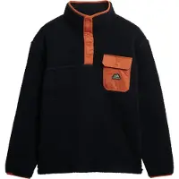 Superdry per uomo. M2014283A Felpa Fuji con mezza zip (XL), Casual, Cotone, Navy