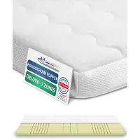 AM Qualitätsmatratzen | 3D Deluxe 7-zone cold foam topper | 120x220 cm | 8 cm di altezza | topper per materasso | 120/220 | cold foam topper | 7 zone
