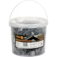 VOREL Clip di livellamento per piastrelle 400 pezzi. 04693