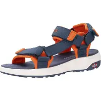 TROLLKIDS Kid's Lysefjord Sandal Sandali Bambini (34, bianco)