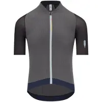 Q36.5 Dottore Clima Pro Jersey Maglietta da ciclismo Uomo (L, grigio)