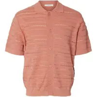 Selected Camicia Polo In Maglia Uomini Rosa L