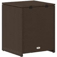 vidaXL Contenitore per cuscini 55 x 55 x 69 cm in acciaio