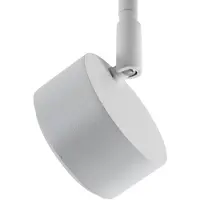Sigma Faretto da soffitto Nemo, a 2 luci, bianco, orientabile, metallo, GX53
