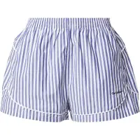 Calvin Klein Underwear Pantaloncini da pigiama blu violetto / bianco
