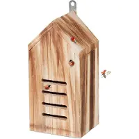 OEM Hotel per insetti marrone in legno per coccinelle