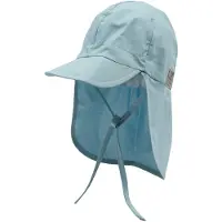 Mikk-Line Kid's Summercap Long Neck Solid Cappellino Bambini (45 cm - 6-12 Months, turchese)