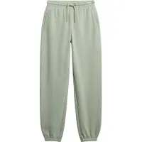 Superdry per donna. W7011266A Pantaloni jogger verdi essenziali (L), Casual, Verde, Cotone