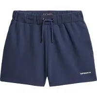 Superdry per donna. W7110474A Shorts Plain marino (M), Casual, Cotone, Navy