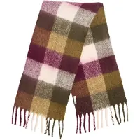 White Stuff Shelly Brushed Check Scarf Purple Multi Taglia: OS | Sciarpe Outlet | Uomo | Viola