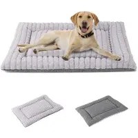OEM Tappetino lavaggio per cani, morbide e calde coperte da viaggio per cani, cuscini per cani di taglia grande e piccola o gatti, FC014 (grigio, XXL (121 × 76 cm))