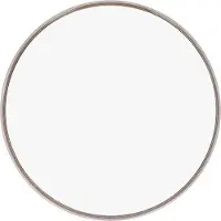 OEM Specchio da trucco da viaggio, a 6 ante, montabile a parete, color oro, essenziale.