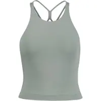 Mandala Women's Cross Top Top Donna (XS, grigio)