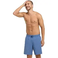 Arena Men's Evo Beach Boxer Logo Grey Blue Taglia: S | Pantaloncini da bagno Outlet | Uomo | Blu