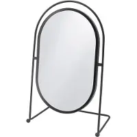 OEM Azomor: elegante specchio da trucco girevole con robusto supporto per camera da letto, bagno e spogliatoio