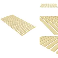 vidaXL Rete a 24 doghe 100x200 cm - Letti e strutture letto
