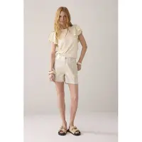 Summum Woman Denim Short Comfi Cotton Twill White Denim Taglia: 38 | Pantaloncini Outlet | Donna | Blu