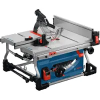 Bosch Professional Sega da tavolo GTS100-254, con lama circolare, accessori e imballaggio in cartone