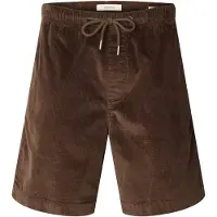 Selected Shorts Uomini Marrone XL