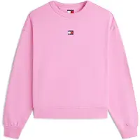 Tommy Hilfiger Boxy Badge Crew Pink Daisy Taglia: L | Maglioni a maglia Outlet | Donna | Rosa