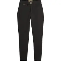 Superdry per donna. WS110173A Pantaloni neri Ski Luxe (12 UK = M), Nero, Sportivo, Neve, Sostenibile, Nylon riciclato