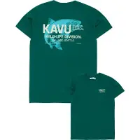 KAVU Wild Life Tee T-shirt (L, verde)
