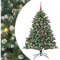 vidaXL Albero di Natale artificiale verde 150 cm