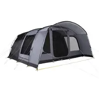 Kampa - Tenda da campeggio grande a 4 posti - Dawlish 04 Charcoal/Fog/Mist - Grigio