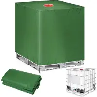OEM Copertura per serbatoio di raccolta acqua piovana IBC - Verde - 120 x 100 x 116 cm