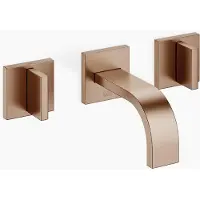 Dornbracht MEM Mitigeur mural pour lavabos sans vidage, saillie 126mm, 36702782-42, 36702782-42