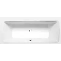 Hak Handelsagentur Koch Vasche da bagno Polysan - Vasca rettangolare KVADRA 1700x800x470 mm, bianco 18611
