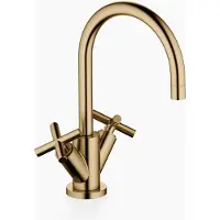 Dornbracht TARA Mitigeur monocommandé pour lavabos avec garniture d'écoulement, saillie 165mm, 22513892-39, 22513892-39