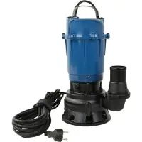 GEKO Pompa sommersa acqua sanitaria con trituratore 550 W 8 m,elettropompa a immersione