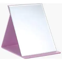 OEM Grande specchio da viaggio per il trucco Super HD, specchio multifunzionale angolare, a mani libere/portatile/da tavolo, pieghevole, 10" x 7"