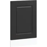 vidaXL Copri lavastoviglie Kalmar Nero 45x1,5x57 cm in materiale composito