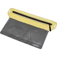 Cocoon Zippered Flat Document Bags Custodie per oggetti di valore (M - 27 x 22 cm, grigio)