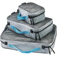 Cocoon Packing Cubes Ultralight Set Sacca (Set of 3 Sizes, grigio)