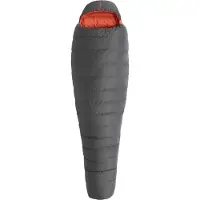 Exped - Sacco a pelo 3 stagioni in piuma - Dura -5C 20F in Pelle - Taglia LW - Grigio