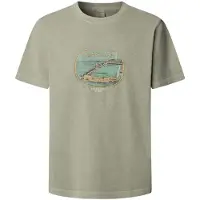 Pepe Jeans per uomo. PM5010302 Maglietta verde Shaya (M), Casual, Cotone, Manica corta