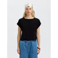 Selected T-shirt Donne Nero L
