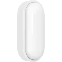 MEGATRON Applique da esterni LED Zella Neo XL con sensore, bianca, IP54