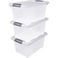 OEM Azomor: contenitori trasparenti in plastica con coperchio per diverse applicazioni
