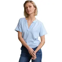 River Woods Blue Dotted V-neck T-shirt Taglia: XS | Maglie Sportivi Outlet | Donna | Blu