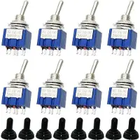 OEM 8 interruttori DPDT, mini-interruttori elettronici, impermeabili, a 2 poli