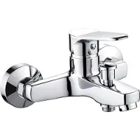 OEM Rubinetteria da bagno a parete con finitura cromata | Rubinetteria per un bagno esclusivo
