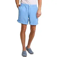 River Woods Fancy Linen Short Stone Taglia: 48 | Pantaloncini Outlet | Uomo | Bianco